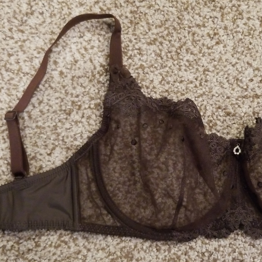 NWT Ajour Alicia Bra- Chocolate - Picture 5 of 5